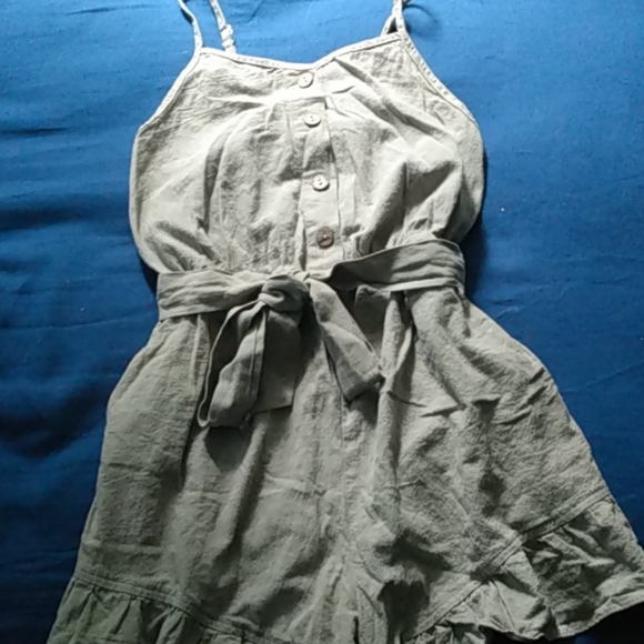 Light armor green jumpsuit - Picture 2 of 4